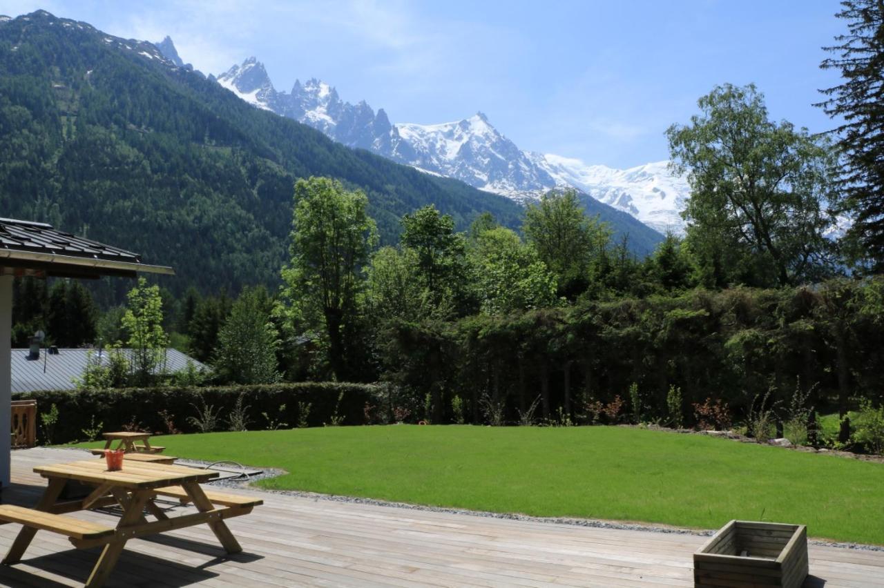 Chalet Pleine Vue & Spa Шамони Екстериор снимка