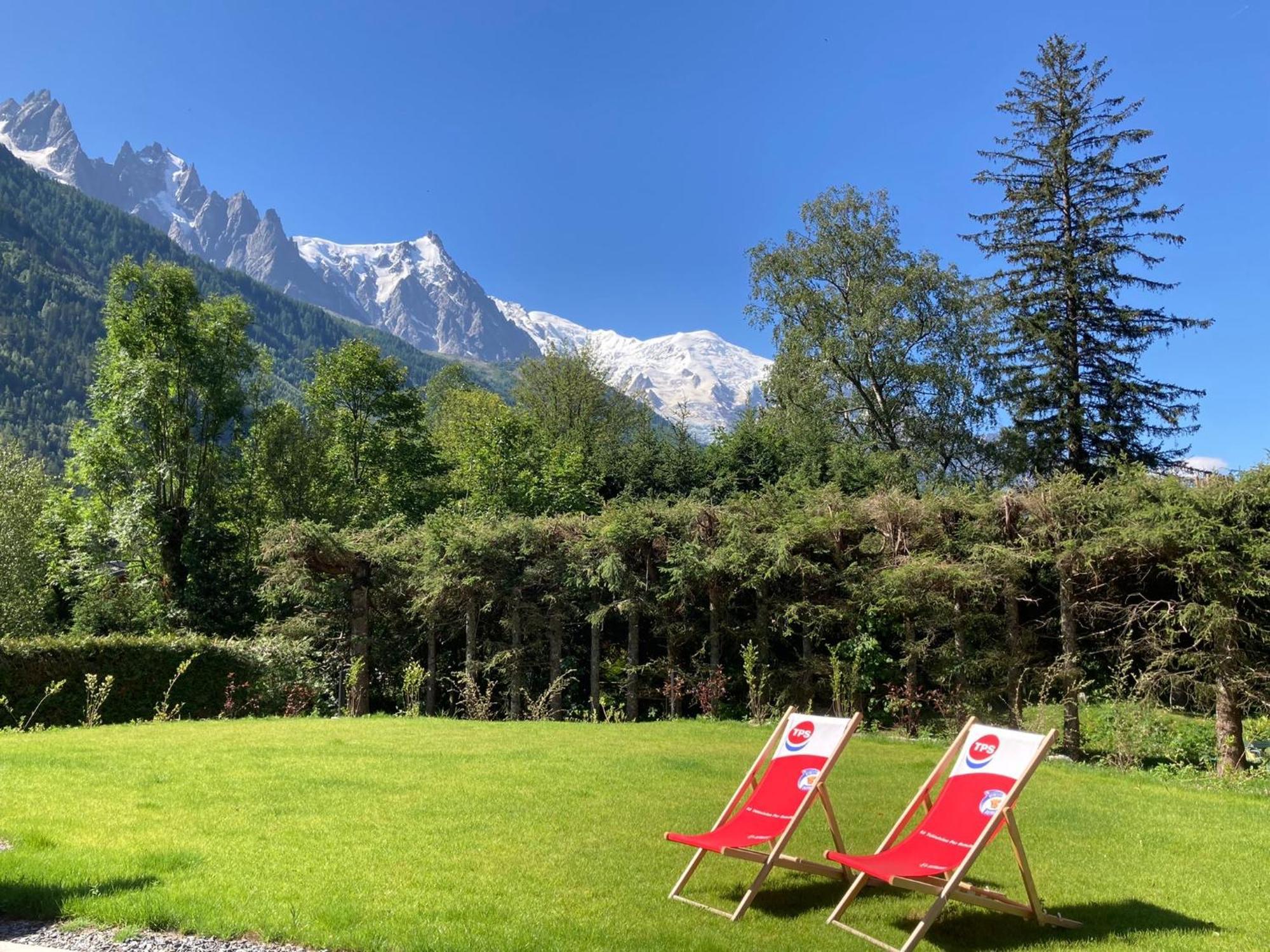 Chalet Pleine Vue & Spa Шамони Екстериор снимка